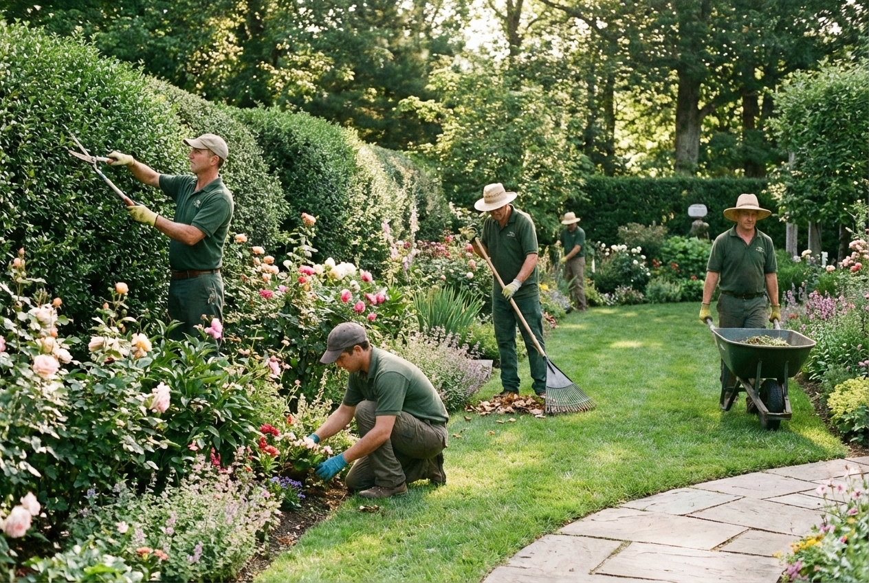 Servizi di giardinaggio professionali