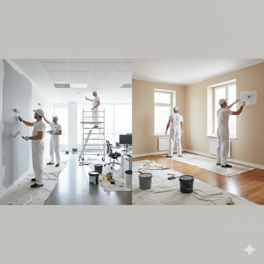 Servizi di pittura e tinteggiatura professionali
