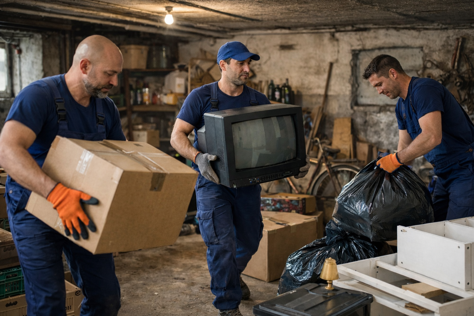 Servizi di sgomberi professionali